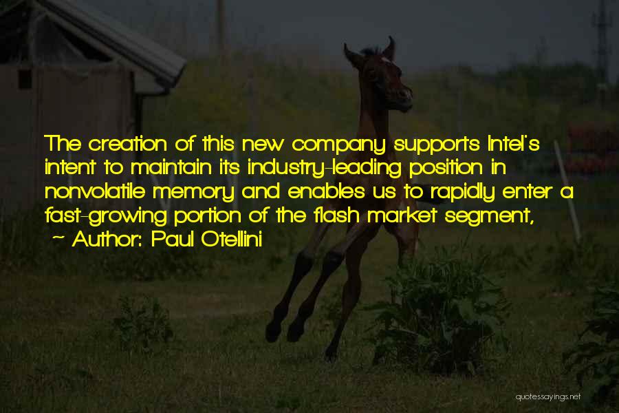 Position In Company Quotes By Paul Otellini