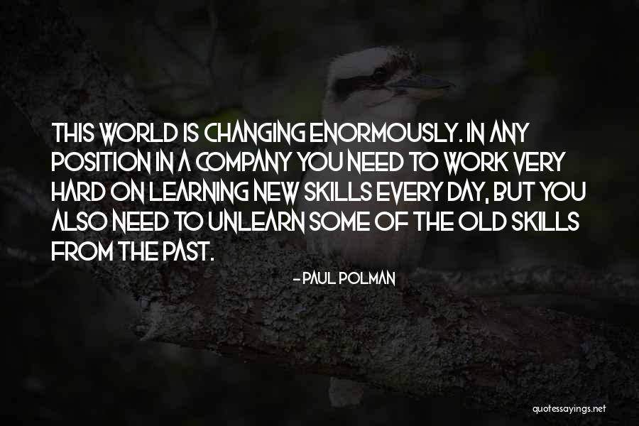 Position In Company Quotes By Paul Polman