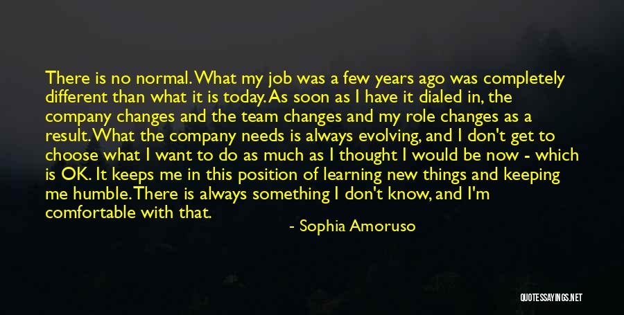 Position In Company Quotes By Sophia Amoruso