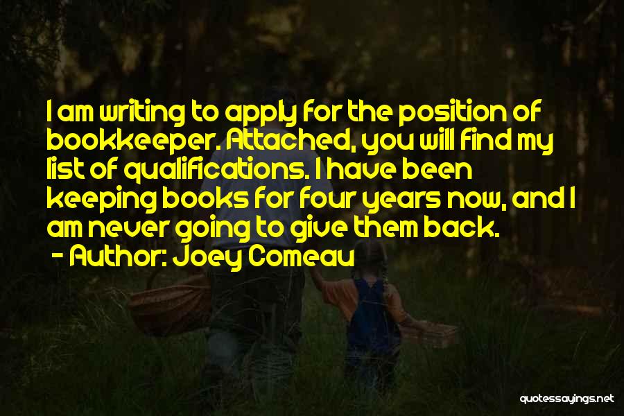 Position Quotes By Joey Comeau