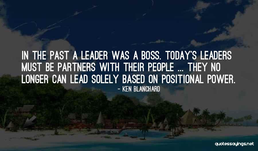 Positional Quotes By Ken Blanchard