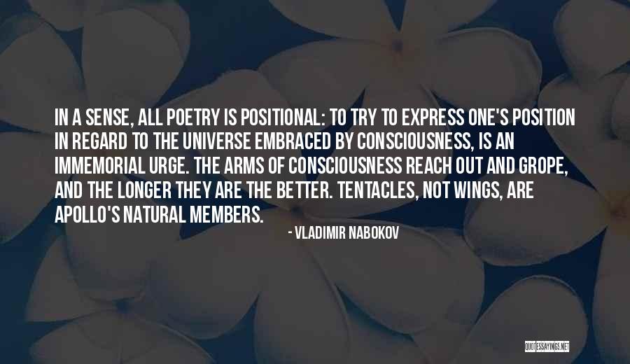 Positional Quotes By Vladimir Nabokov