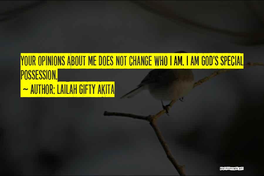 Positive About Change Quotes By Lailah Gifty Akita