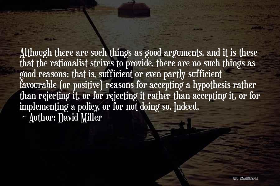 Positive Accepting Quotes By David Miller