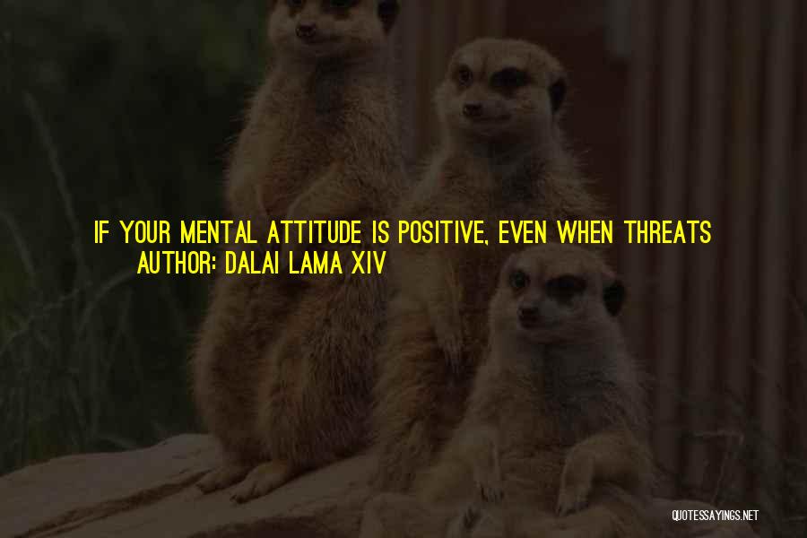 Positive And Negative Attitude Quotes By Dalai Lama XIV