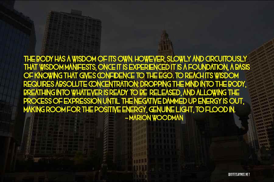 Positive And Negative Energy Quotes By Marion Woodman Positive And Negative Energy Quotes By Marion Woodman