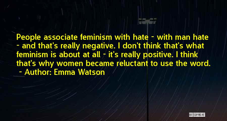 Positive And Negative Quotes By Emma Watson