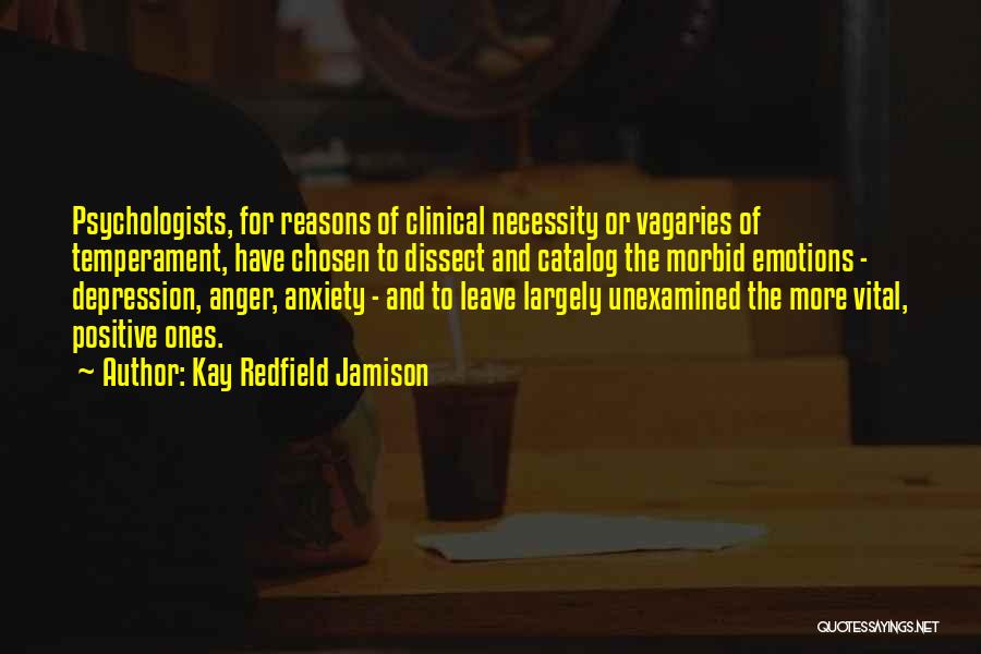 Positive Anger Quotes By Kay Redfield Jamison