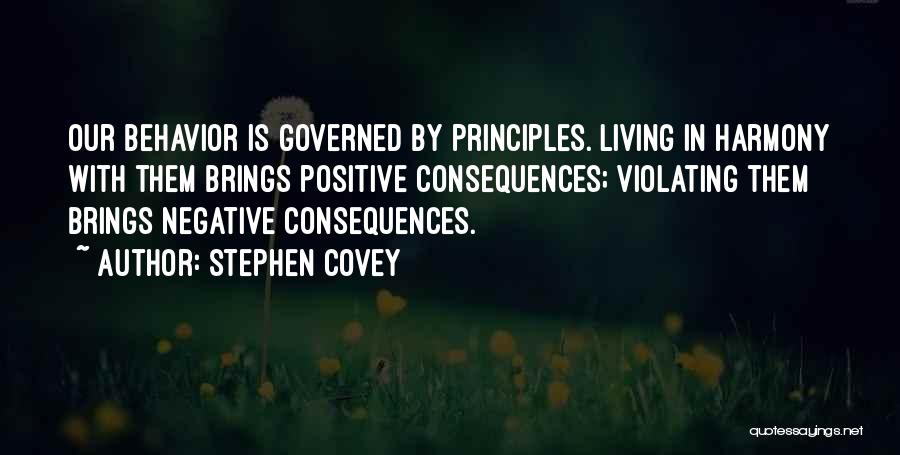 Positive Behavior Quotes By Stephen Covey