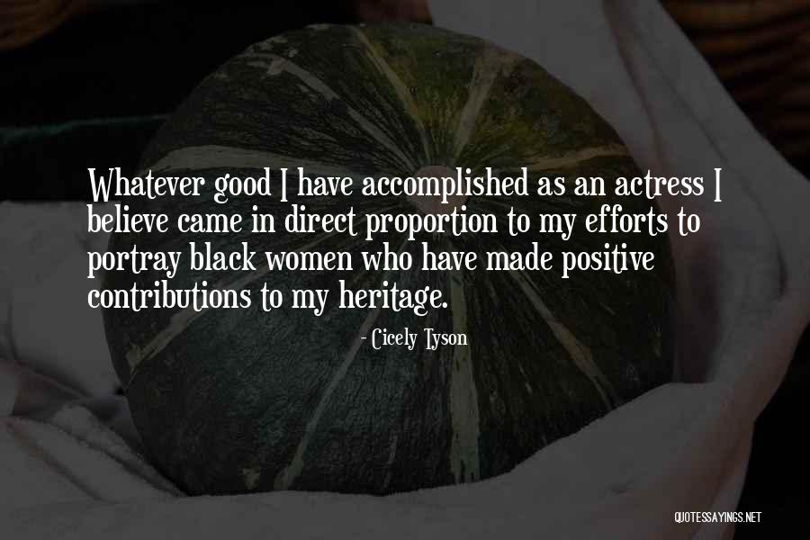 Positive Black Quotes By Cicely Tyson Positive Black Quotes By Cicely Tyson