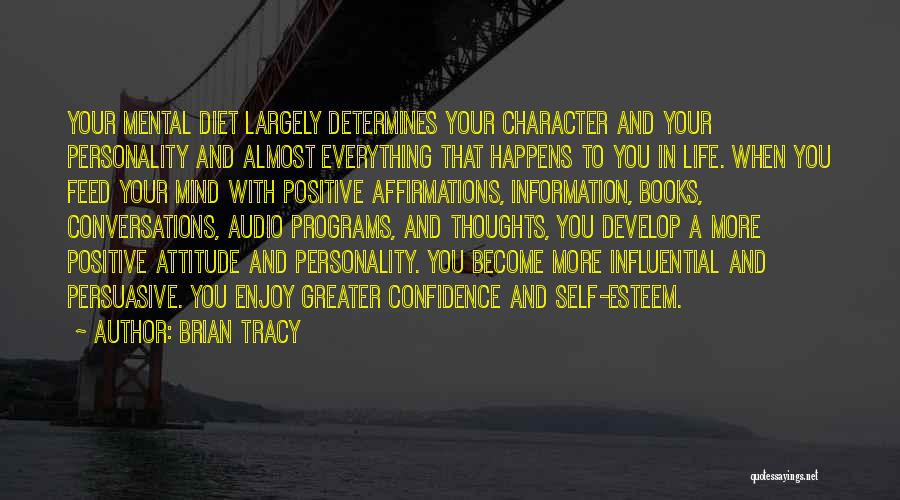 Positive Character Quotes By Brian Tracy