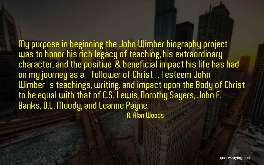Positive Christ Quotes By R. Alan Woods Positive Christ Quotes By R. Alan Woods