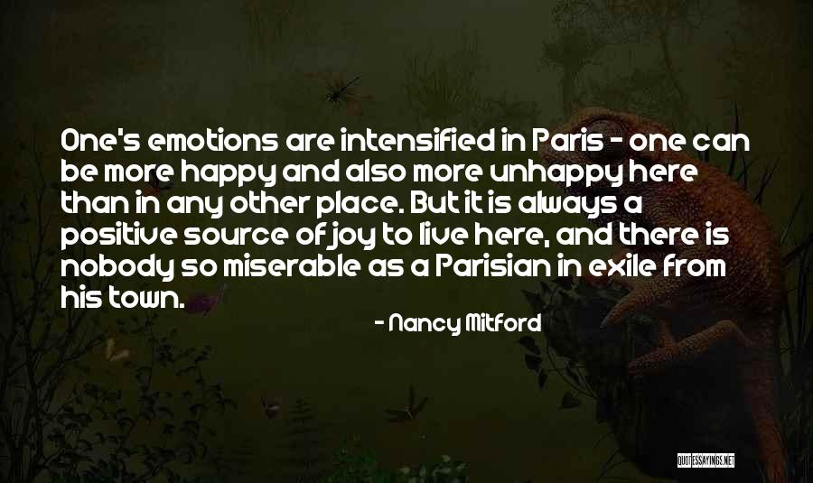 Positive Emotions Quotes By Nancy Mitford Positive Emotions Quotes By Nancy Mitford