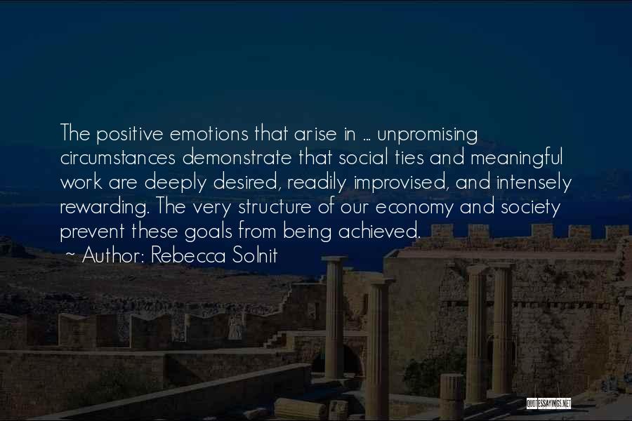 Positive Emotions Quotes By Rebecca Solnit