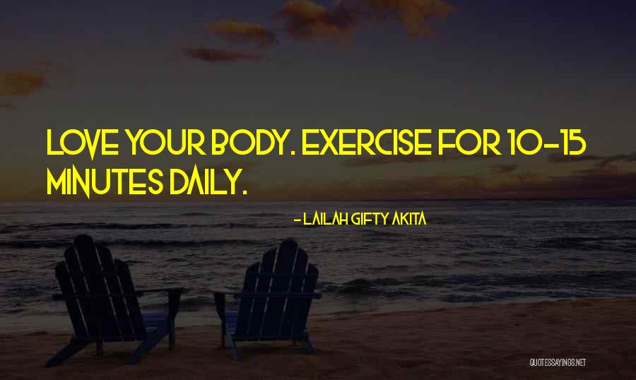 Positive Exercise Quotes By Lailah Gifty Akita Positive Exercise Quotes By Lailah Gifty Akita