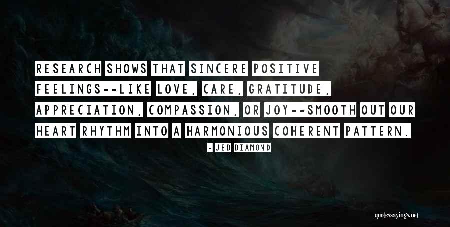 Positive Feelings Quotes By Jed Diamond