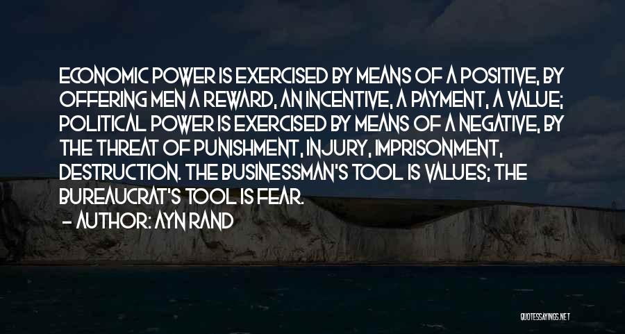 Positive Incentive Quotes By Ayn Rand