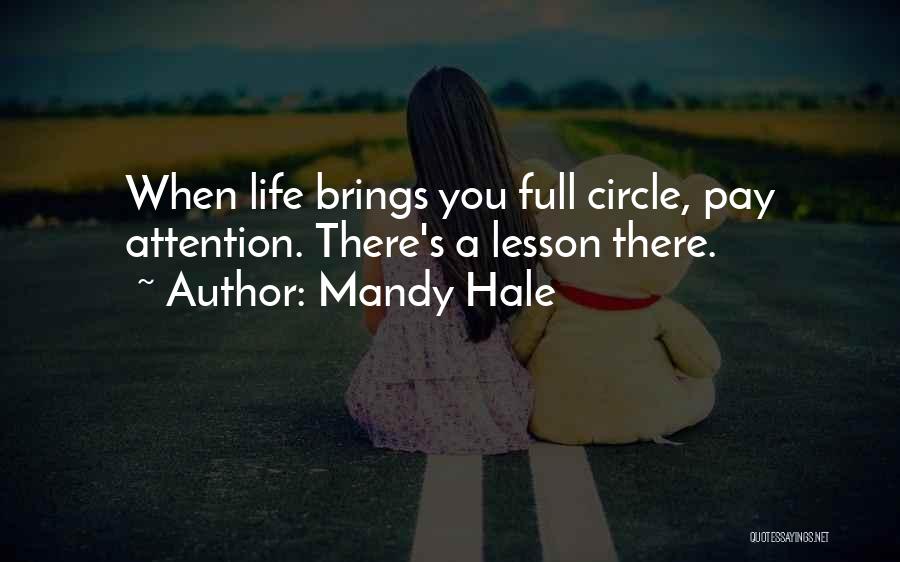 Positive Life Lessons Quotes By Mandy Hale