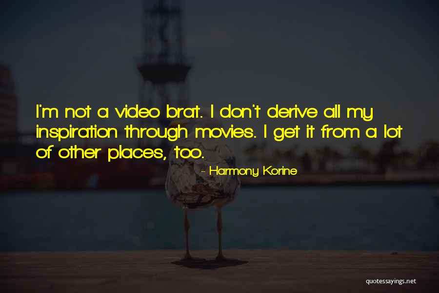 Positive Merger Quotes By Harmony Korine Positive Merger Quotes By Harmony Korine