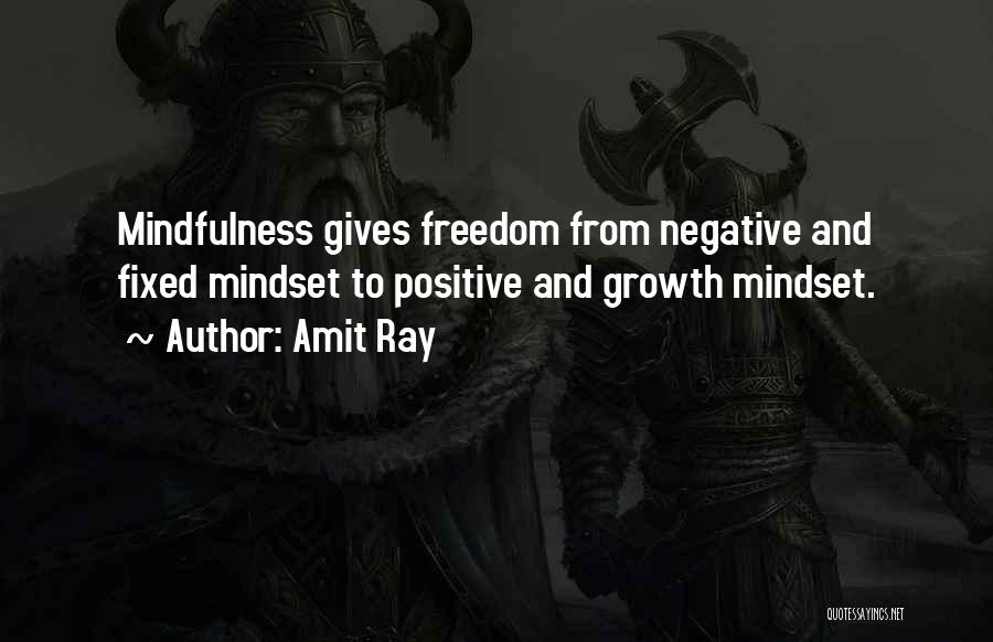 Positive Mindset Quotes By Amit Ray