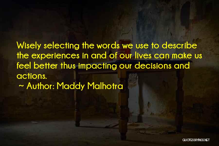 Positive Negative Attitude Quotes By Maddy Malhotra