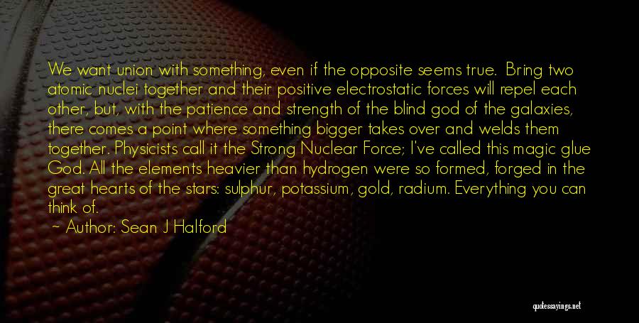 Positive Nuclear Quotes By Sean J Halford