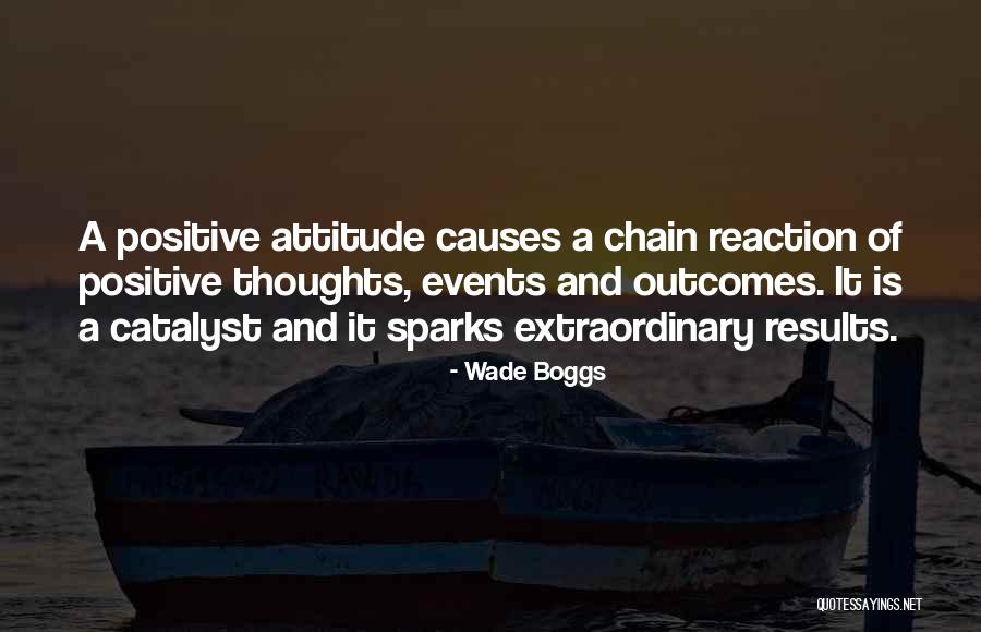 Positive Outcomes Quotes By Wade Boggs Positive Outcomes Quotes By Wade Boggs