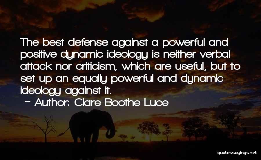 Positive Powerful Quotes By Clare Boothe Luce