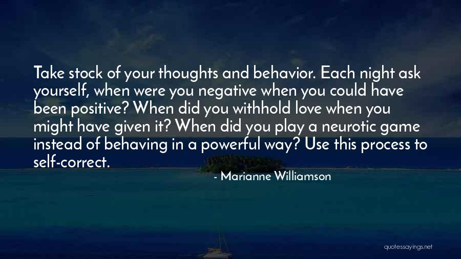 Positive Powerful Quotes By Marianne Williamson