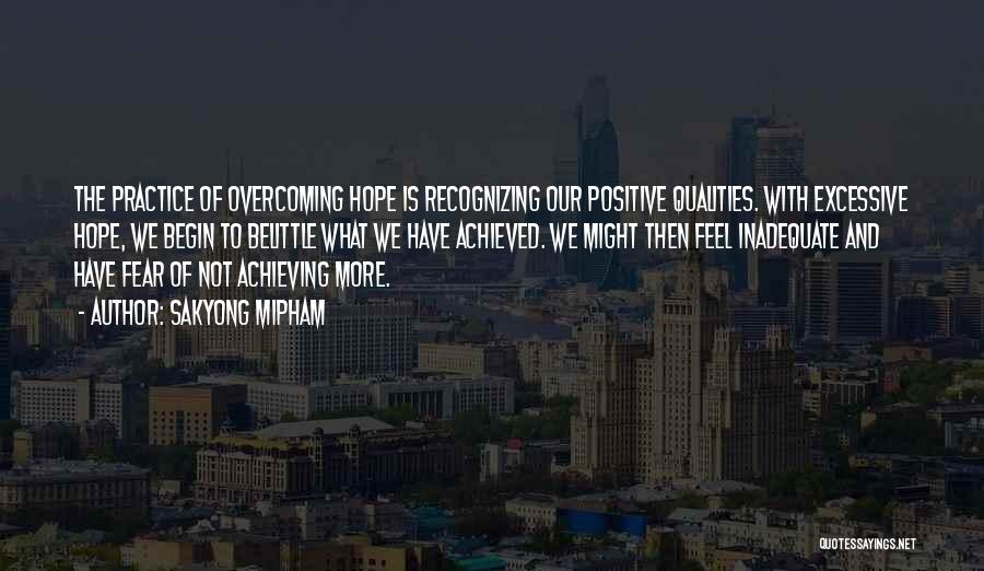 Positive Qualities Quotes By Sakyong Mipham