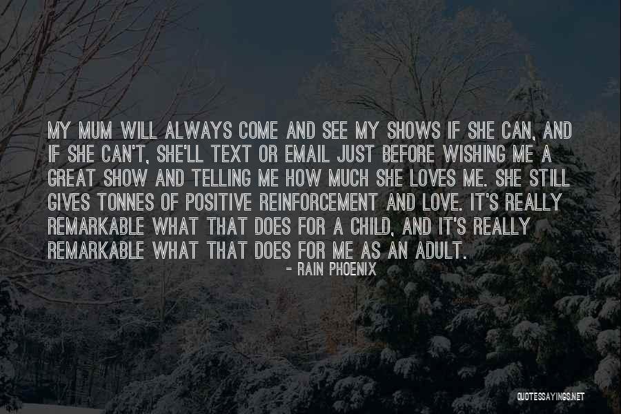 Positive Rain Quotes By Rain Phoenix Positive Rain Quotes By Rain Phoenix