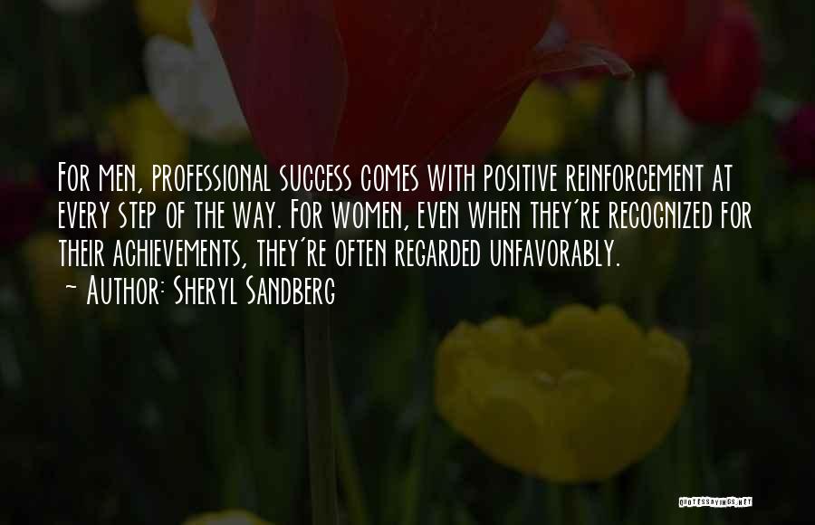 Positive Reinforcement Quotes By Sheryl Sandberg