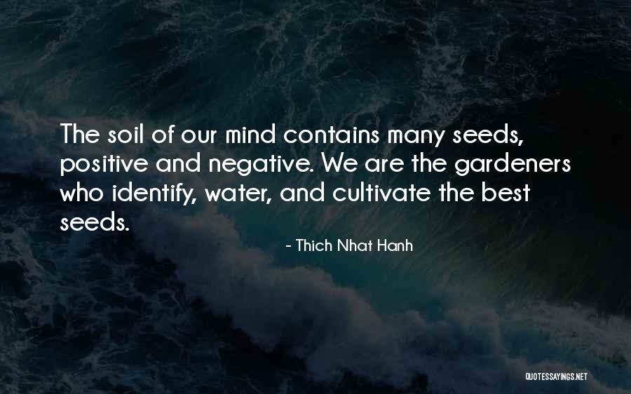 Positive Seeds Quotes By Thich Nhat Hanh Positive Seeds Quotes By Thich Nhat Hanh