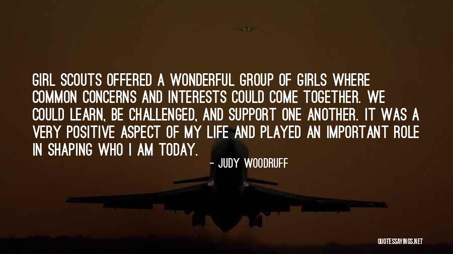 Positive Support Quotes By Judy Woodruff Positive Support Quotes By Judy Woodruff