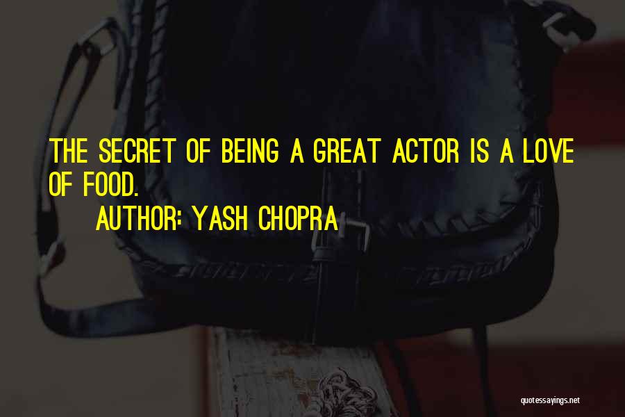 Positive Testing Quotes By Yash Chopra
