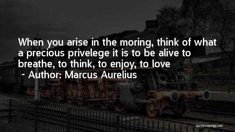 Positive Thinking Love Quotes By Marcus Aurelius