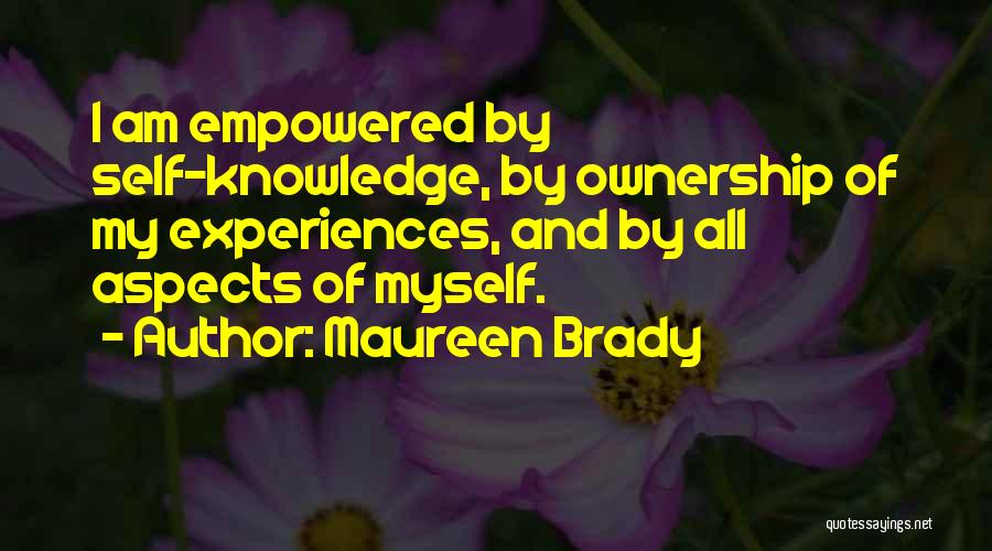 Positive Thinking Quotes By Maureen Brady