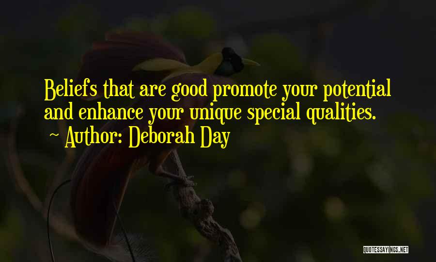 Positive Thinking Self Esteem Quotes By Deborah Day