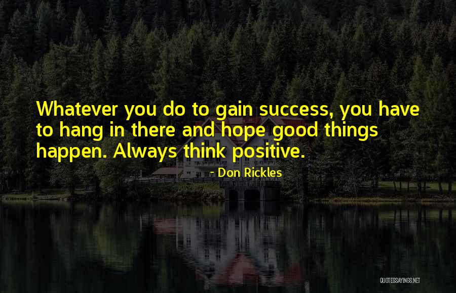 Positive Thinking Success Quotes By Don Rickles Positive Thinking Success Quotes By Don Rickles