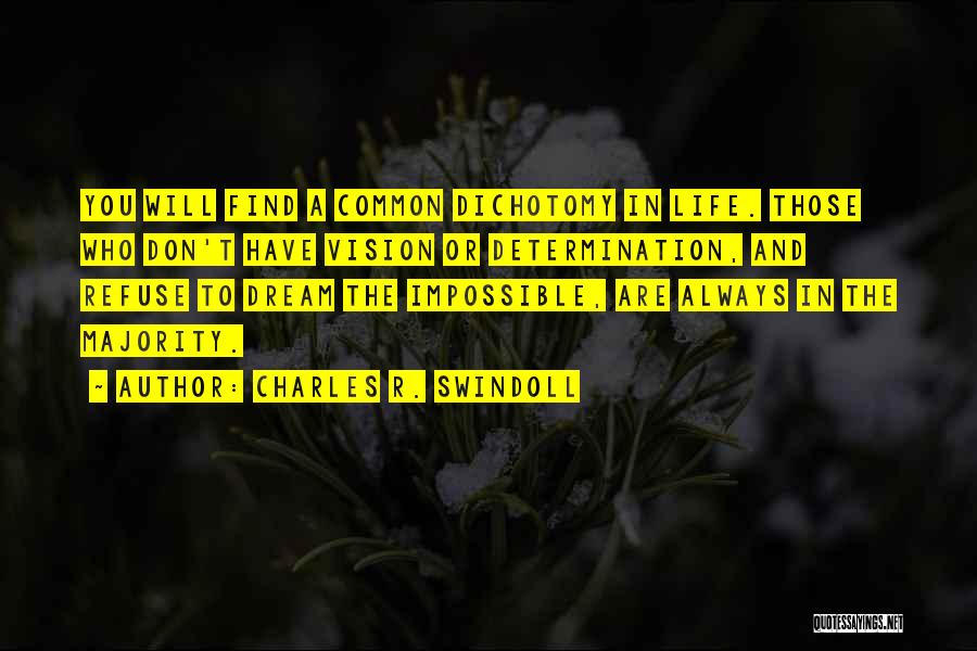 Positive Vision Quotes By Charles R. Swindoll