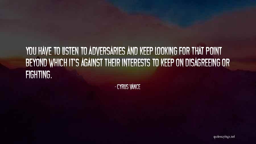 Positive Weekday Quotes By Cyrus Vance Positive Weekday Quotes By Cyrus Vance