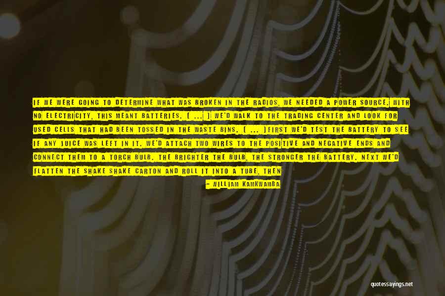 Positives And Negatives Quotes By William Kamkwamba Positives And Negatives Quotes By William Kamkwamba