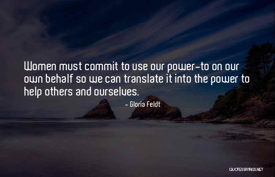 Posledice Korona Quotes By Gloria Feldt Posledice Korona Quotes By Gloria Feldt