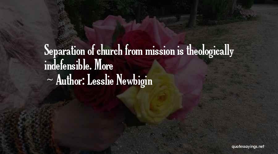 Possedez Suitcase Quotes By Lesslie Newbigin