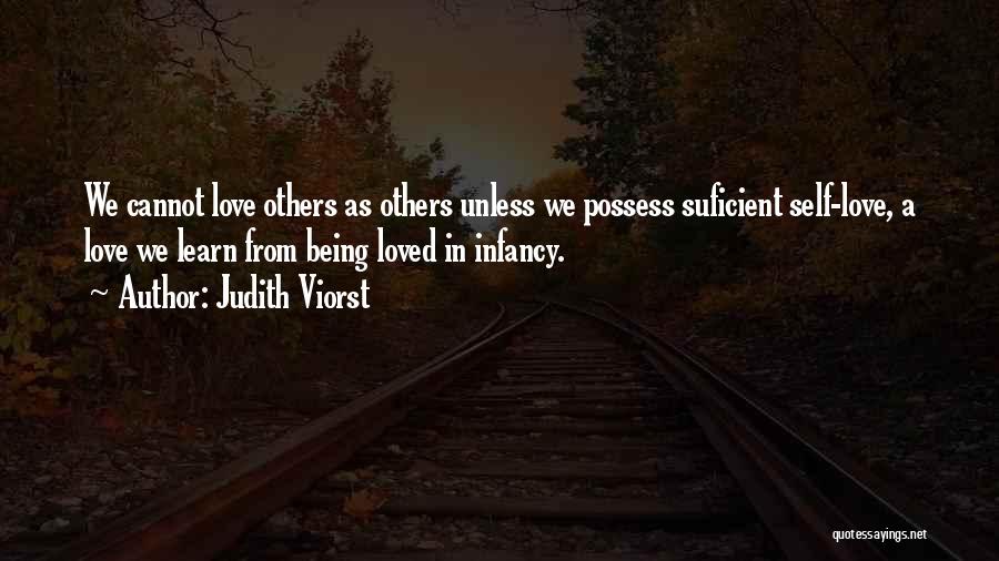 Possess Love Quotes By Judith Viorst