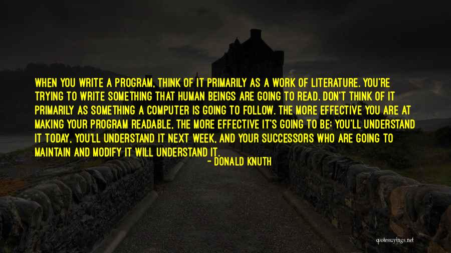 Possessed 1947 Quotes By Donald Knuth Possessed 1947 Quotes By Donald Knuth