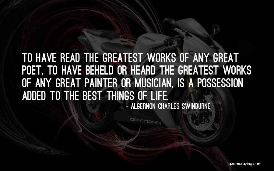 Possession Is Quotes By Algernon Charles Swinburne Possession Is Quotes By Algernon Charles Swinburne