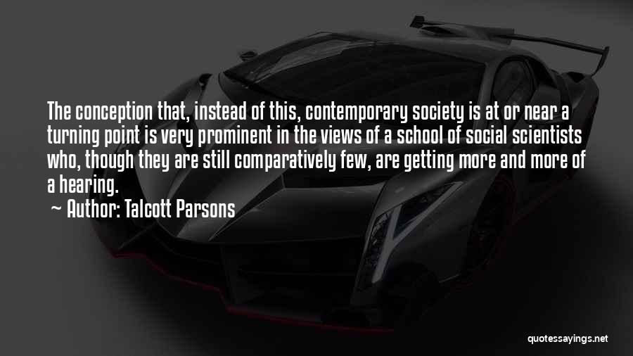 Possessivartikel Quotes By Talcott Parsons