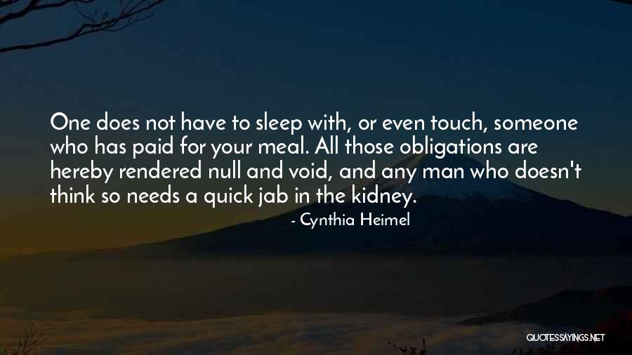 Possessivity Quotes By Cynthia Heimel Possessivity Quotes By Cynthia Heimel