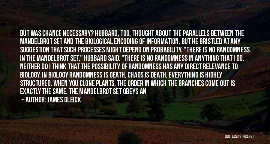 Possibility And Probability Quotes By James Gleick